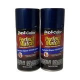 Dupli-Color BTY1623 - 2 Pack Toyota Dark Blue Pearl Perfect Match Automotive Paint - 8 oz. ea.