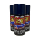 Dupli-Color BTY1623 - 3 Pack Toyota Dark Blue Pearl Perfect Match Automotive Paint - 8 oz. ea.