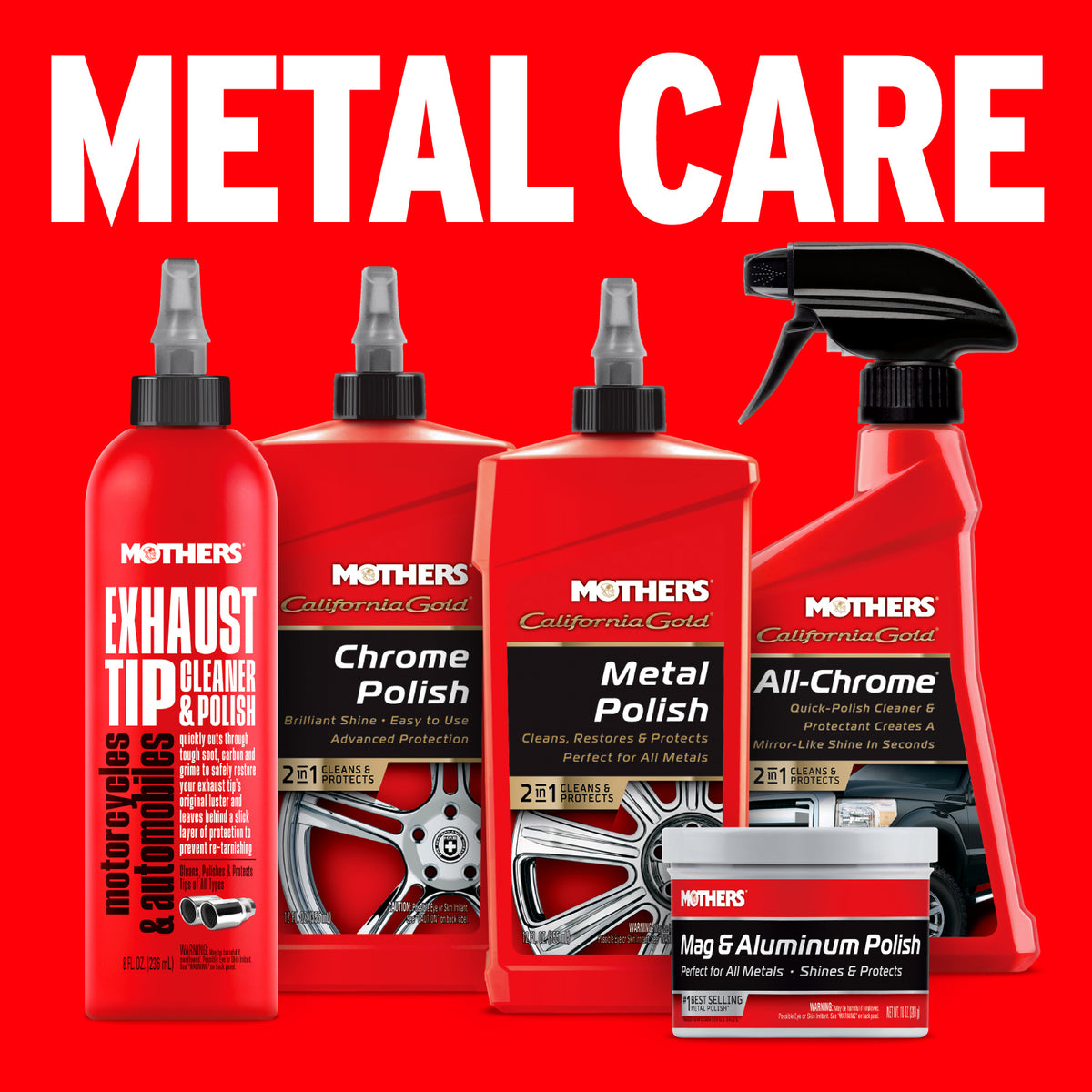 Mothers 05138 - Exhaust Tip Cleaner & Polish