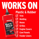 Mothers Black to Black Restorer & Applicator Pads bundle - 06112/01565