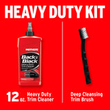 Mothers Back-to-Black Heavy Duty Trim Cleaner Kit - 06141