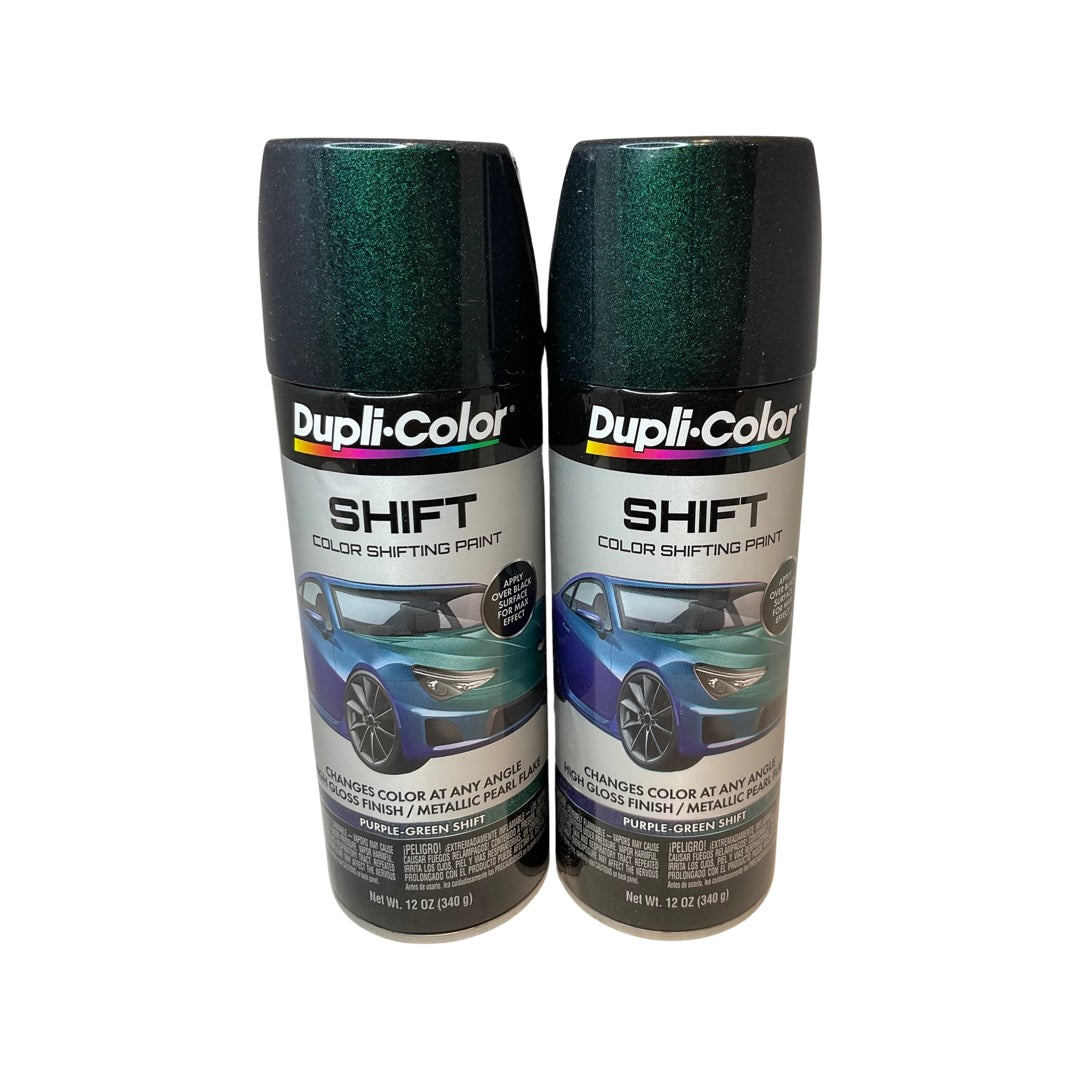 Duplicolor SH500 - 2 Pack Purple-Green Color Shifting Spray Paint