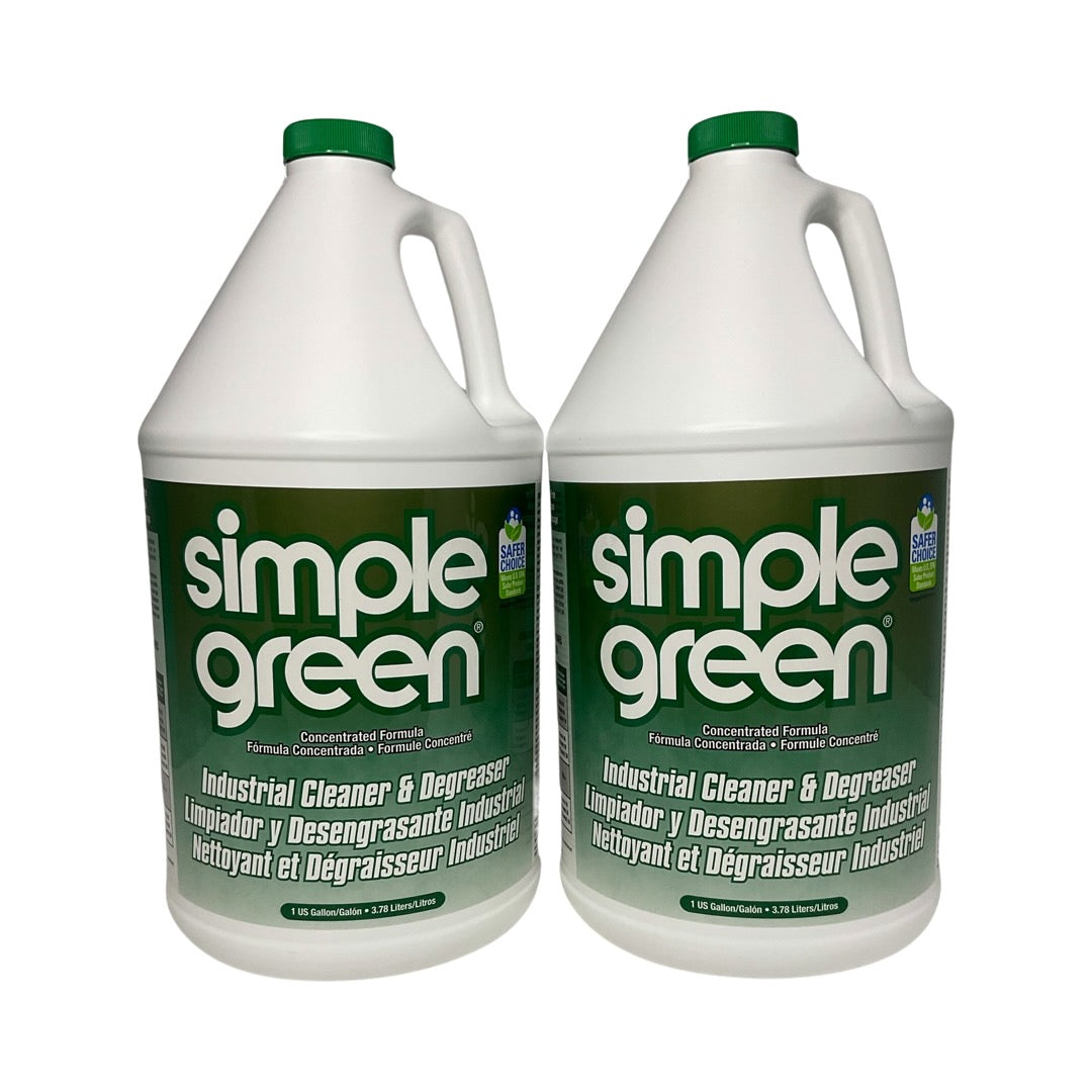 Simple Green 13005 - 2 Pack Concentrated Industrial Cleaner and Degreaser - 1 gal.