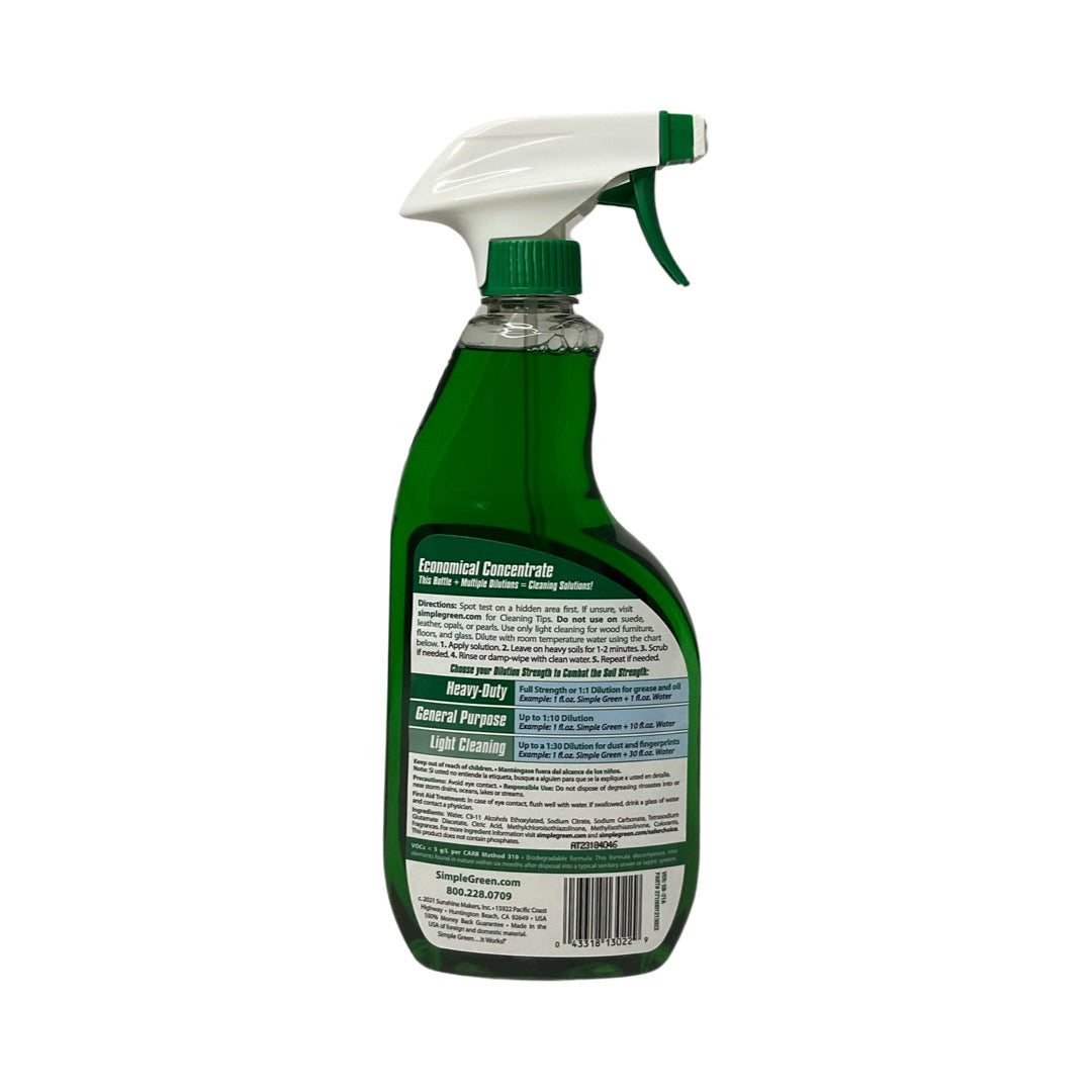 Simple Green 13022 - 4 PACK Concentrated All-Purpose Cleaner - 22oz. ea.