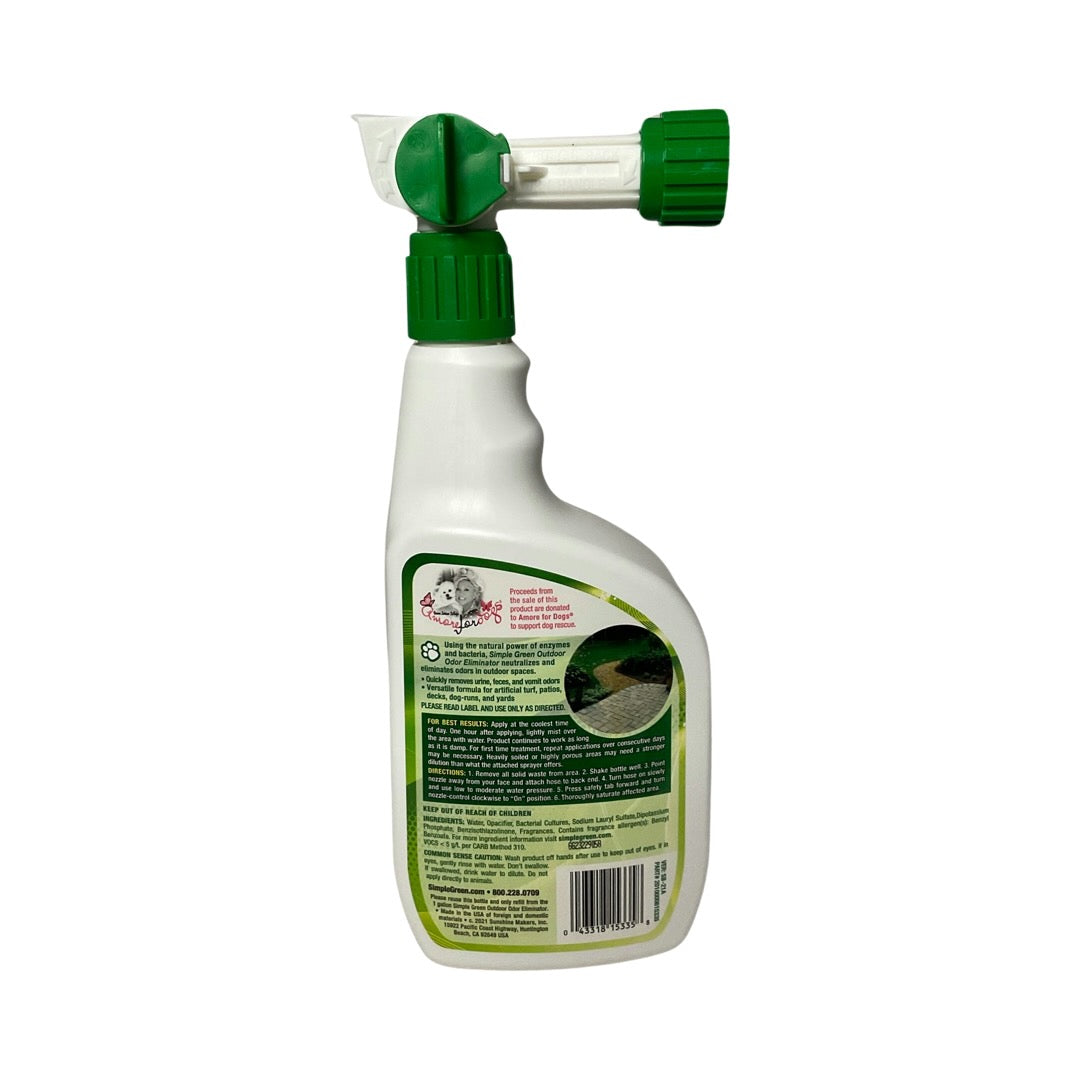 Simple Green 15335 - 3 PACK Outdoor Odor Eliminator - 32 oz. ea.