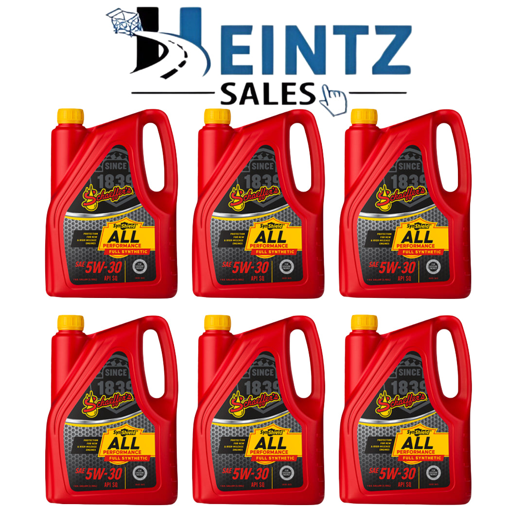 Schaeffer's 6530 SynShield All Performance Full Synthetic 5W-30, 1 Gal (6 PACK)