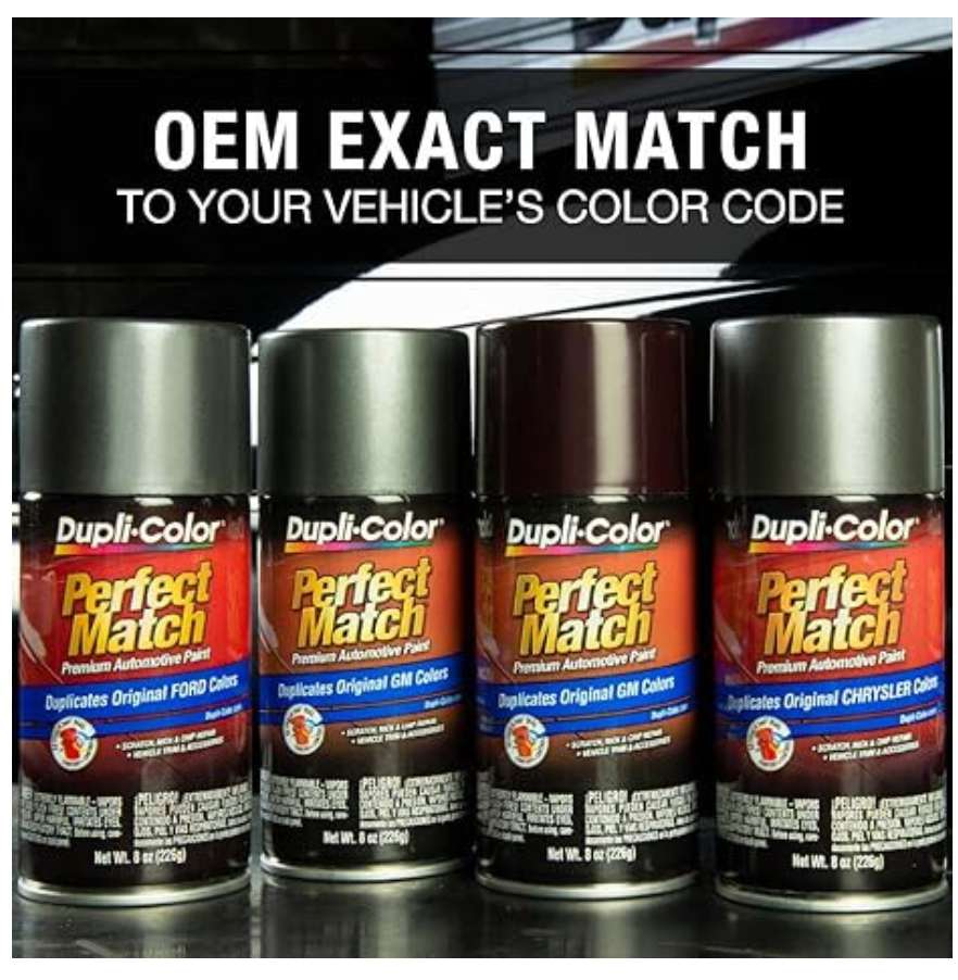 Dupli-Color BFM0306 Cardinal Red Perfect Match Ford Touch-Up Spray Paint 8oz