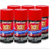 Dupli-Color BFM0306 Cardinal Red Perfect Match Ford Spray Paint 8 oz – Case of 6