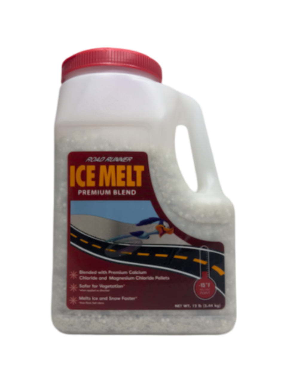 Road Runner 12J-RR Premium Ice Melter, 12 lb jug, Melts to -15 degrees F