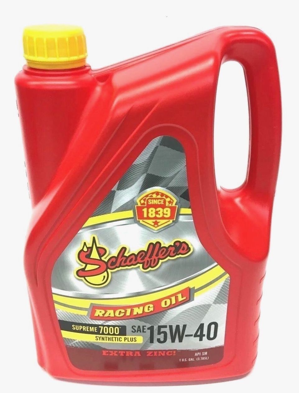 Schaeffer's Racing Oil 0708-006S Supreme 7000 Synthetic Plus SAE 15W-40 - 1 gallon