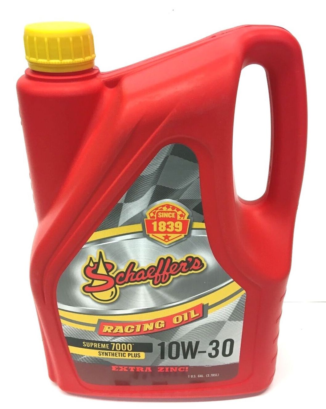 Schaeffer's Racing Oil 0709-006S Supreme 7000 Synthetic Plus 10W-30 - 1 gallon