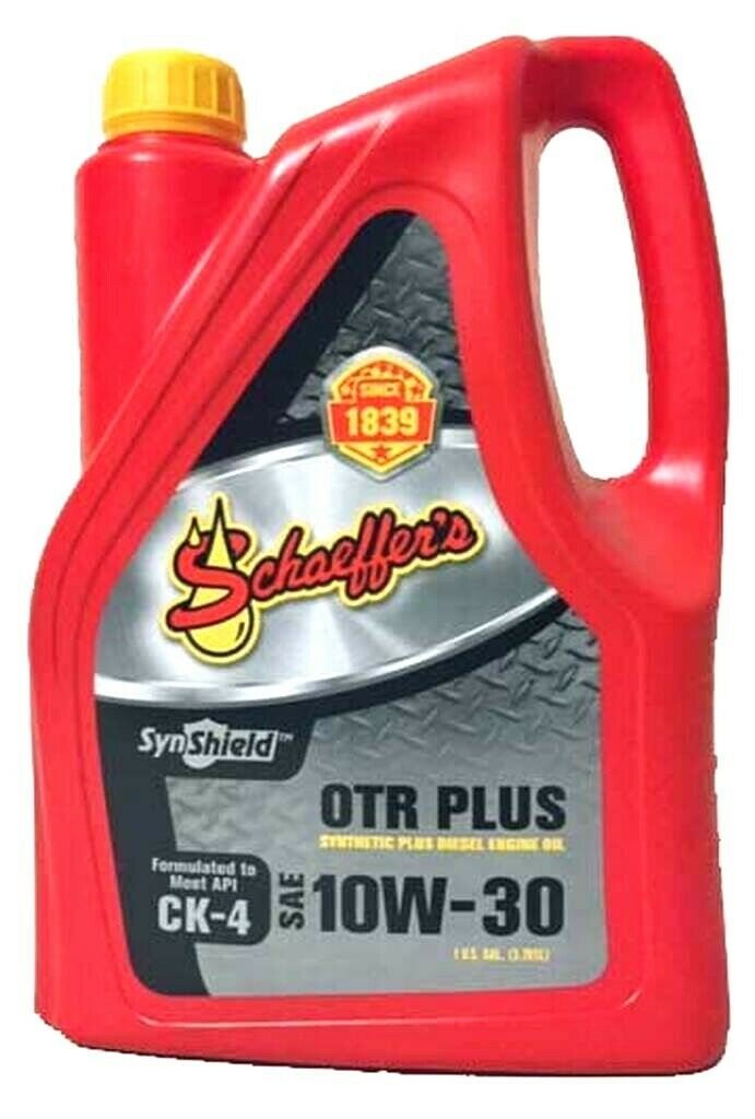 Schaeffer's Synthetic Plus Diesel Engine Oil 0711-006 OTR PLUS 10W-30 - 1 gallon