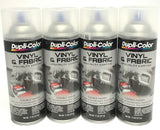 Duplicolor HVP115 - 4 Pack Vinyl & Fabric Spray Paint Gloss Clear - 11 oz