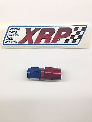 XRP 100004 Performance Race Fitting -4/4AN Straight Fuel/Water/Oil line fitting