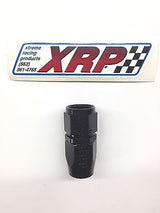 XRP 100008BB Performance Race Fitting -8/8AN Black Straight Fuel/Water/Oil line