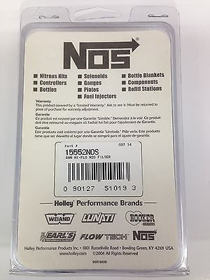 Nitrous Oxide Systems  NOS15552 Nitrous Billet Inline Filter -6AN 140 Micron