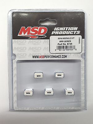 MSD 8748 - MSD Ignition 8000RPM-8800RPM Module Kit- Rev Limiter Pill Kit-Even