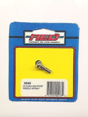 AED Performance Hi-Flow Accelerator Pump Nozzle Screw 5550 AED Performance Hi-Flow Accelerator Pump Nozzle Screw 5550