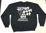 Heintz Brothers Automotive Vintage Racing Sweatshirt-Crewneck-Black-M,L, XL,XXL