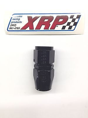 XRP 100010BB Performance Fitting -10/10AN Black Straight Fuel/Water/Oil line