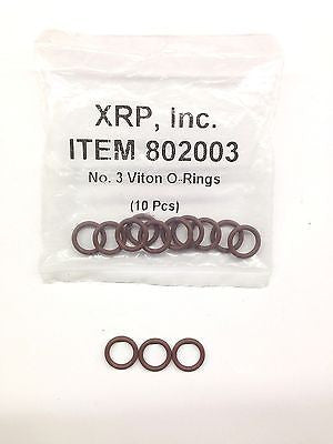XRP 802003 -3 3AN Viton® O-ring for race hose fittings & plumbing line-Lot of 5