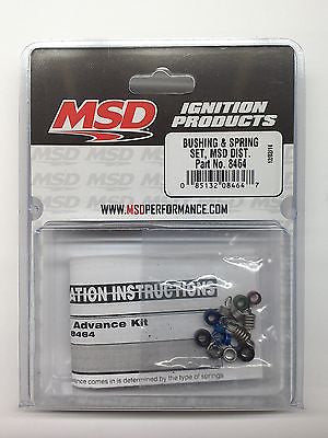 MSD 8464 MSD Distributor Bushing & Spring Set-Billet Distributor Advance Kit