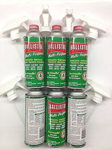 Ballistol Multi Purpose Lubricant Gun Cleaner - Case of 12 - 16oz cans w/ Spray Triggers