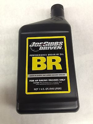 Joe Gibbs Racing BR - Break in oil 15w50-1 case- 12-1 quart bottles- Racing Oil