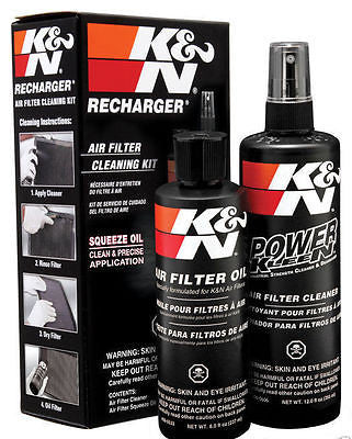 K&N 99-5050 Recharger Air Filter Cleaner Kit Spray Bottles-Squeeze Oil Cleaner
