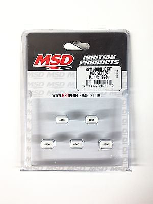MSD 8744 - MSD Ignition 4000RPM-4800RPM Module Kit- Rev Limiter Pill Kit-Even