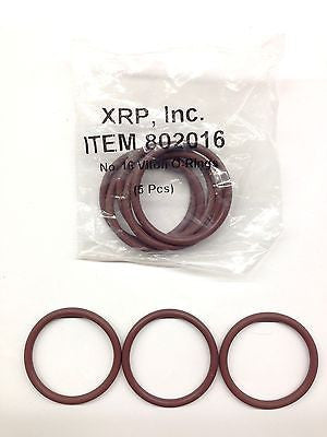 XRP 802016 -16 16AN Viton® O-ring for race hose fitting & plumbing line-Lot of 5