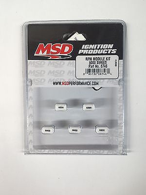 MSD 8746 - MSD Ignition 6000 RPM-6800 RPM Module Kit- Rev Limiter Pill Kit-Even