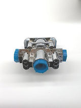 Holley 12-803 Fuel Pressure Regulator-2 Port Adjustable- 4.5-9 PSI-Chrome Finish
