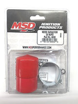 MSD 8830 MSD Ignition Noise Capacitor-26 KUFD-Red-Noise Filter- Noise Reducer