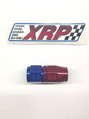 XRP 100008 Performance Race Fitting -8/8AN Straight Fuel/Water/Oil line fitting