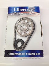 Liberty LT98100 305-327-350-400 Small Block Chevrolet Timing Set-Double Roller