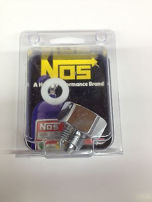 Nitrous Oxide Systems  NOS16232  -8AN-660 Bottle Nut adapter w/ washer