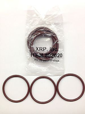 XRP 802020 -20 20AN Viton® O-ring for race hose fitting & plumbing line-Lot of 5