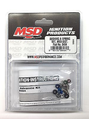 MSD 8628 & 8464 Advance Weight Kit- MSD Pro Billet Distributor-Bushings/Springs