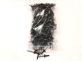 Pop Rivets-TriFold LargeHead-Black Aluminum Shank-3/16" Fasteners250pc-1/8"-3/8"