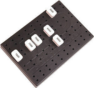 MSD 87551- Rubber Module Holder-RPM/Retard Chip holder-Module Organizer-Holds 40