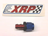 XRP 230006 Performance Race Push-on Fitting -6/6AN Straight Fuel/Water/Oil line