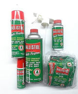 Ballistol Multi Purpose Lubricant/Gun Cleaner-Gun Lovers Gift Set-16oz-6oz-4oz-1.5oz-20 wipes