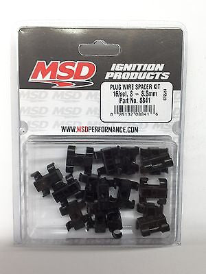 MSD 8841 MSD Ignition Plug Wire Spacer Kit-Plug Wire Dividers-8-8.5mm-Set of 16