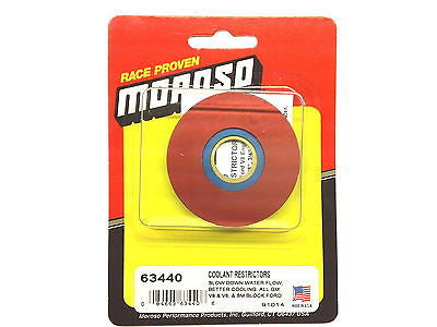 Moroso Water Outlet Restrictors Moroso Water Outlet Restrictors