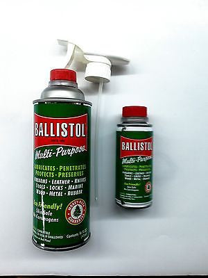 Ballistol Multi Purpose Lubricant/Gun Cleaner-16oz can & FREE 4oz can & Trigger