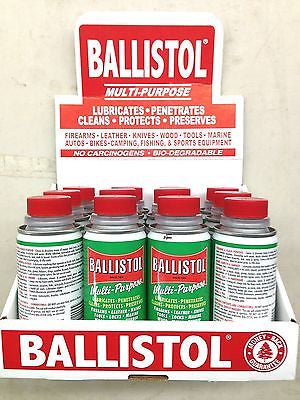 Ballistol Multi Purpose Oil Lubricant Gun Cleaner-Lot of 12-4oz cans M –  Heintz Sales