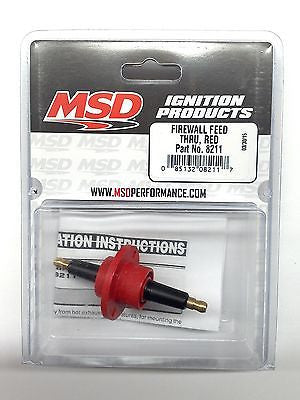 MSD Firewall Feed-Thru Red MSD Firewall Feed-Thru Red