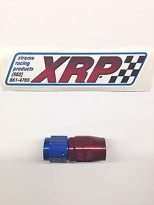 XRP 100006 Performance Race Fitting -6/6AN Straight Fuel/Water/Oil line fitting