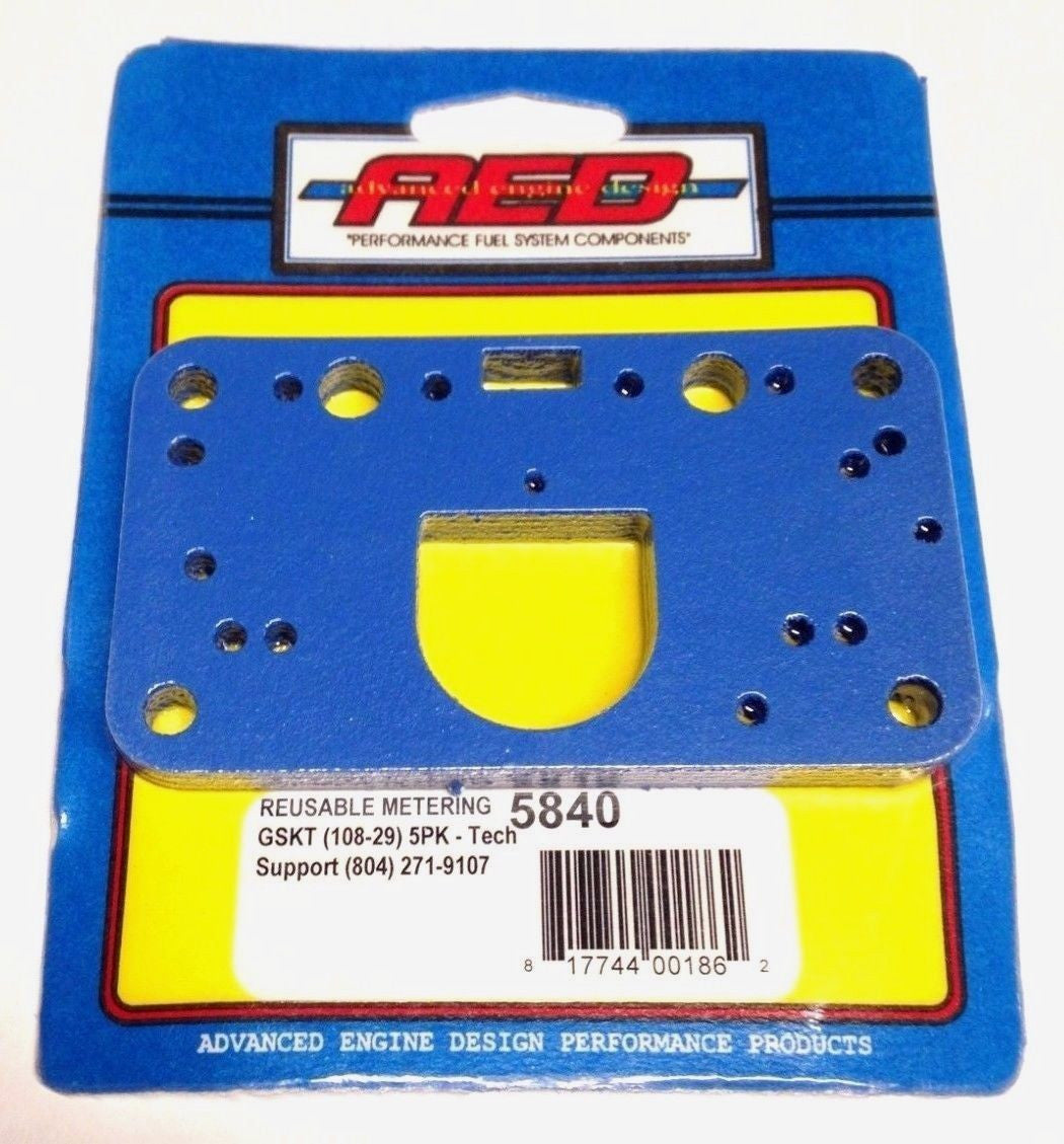 AED 5840 Non-Stick Metering Block Gaskets - Blue Fiber